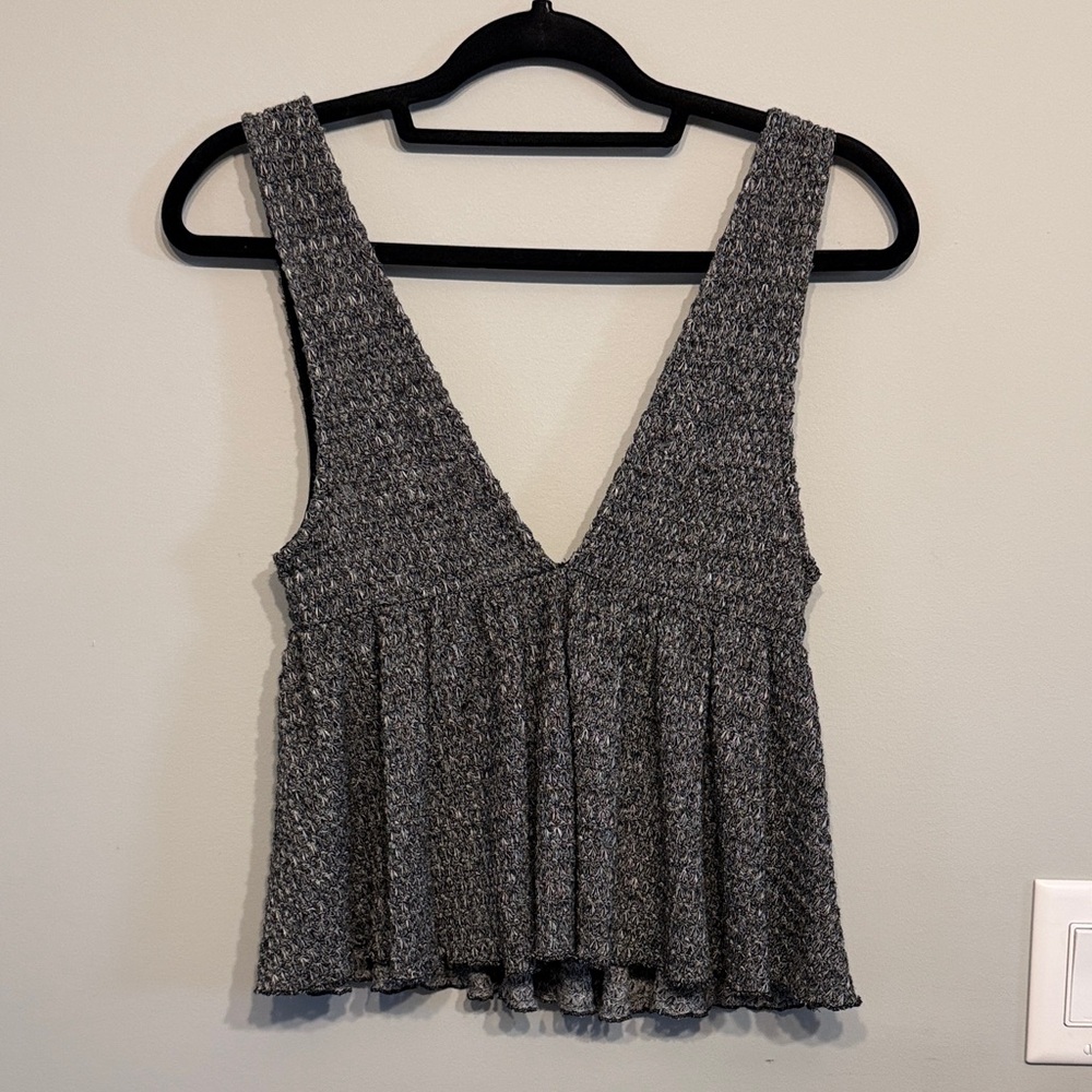 Urban Outfitters Gray Knit Top